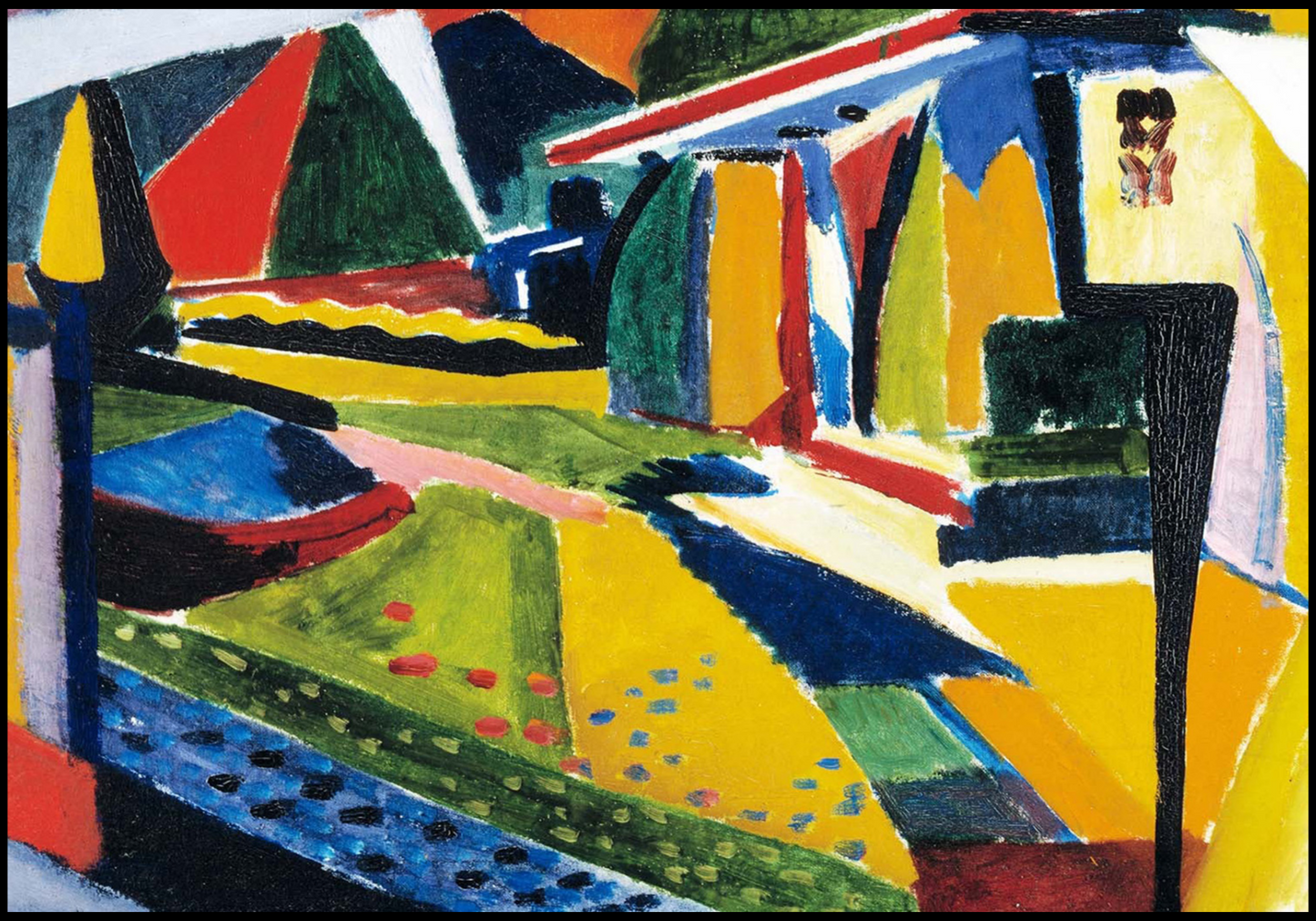 Henry Lyman Saÿen - Abstract Landscape - Hakyarts