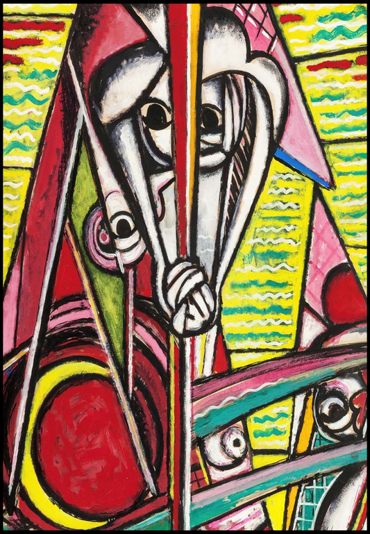 Henry Lyman Saÿen - Cubist Composition - Hakyarts