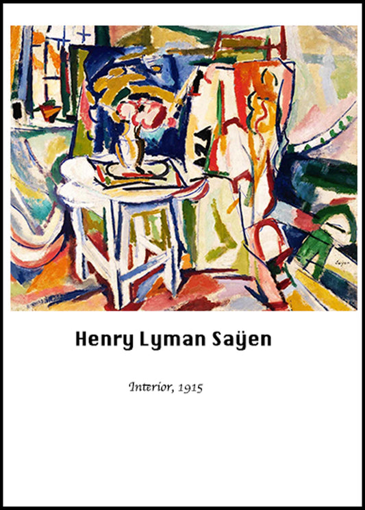 Henry Lyman Saÿen - Interior Poster - Hakyarts