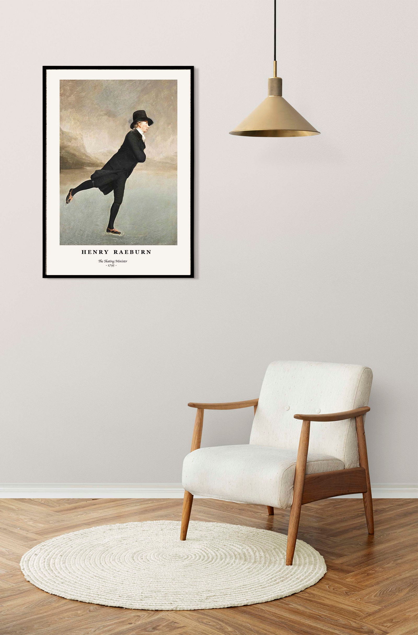 Henry Raeburn - The Skating Minister Poster - Hakyarts