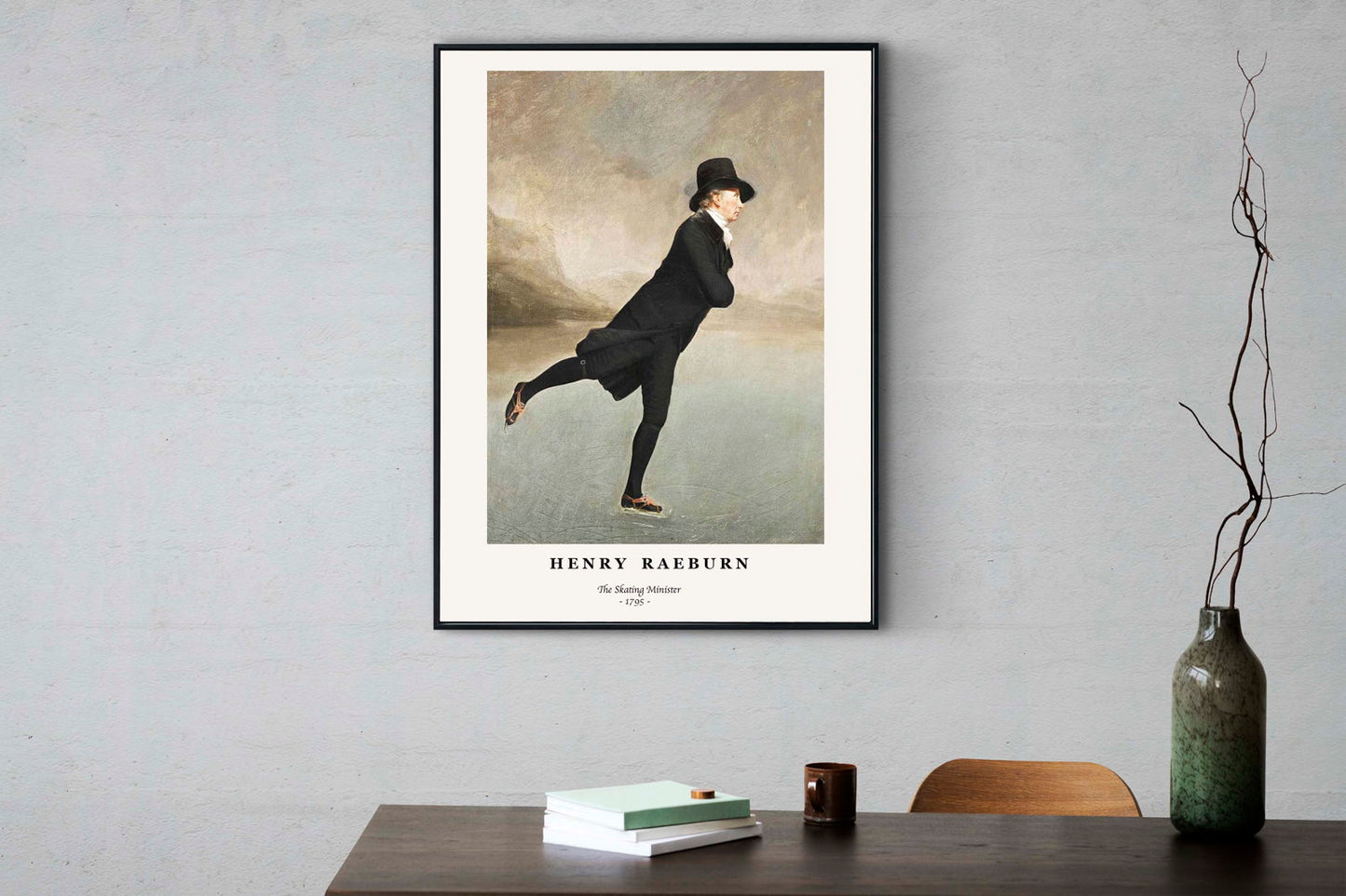 Henry Raeburn - The Skating Minister Poster - Hakyarts