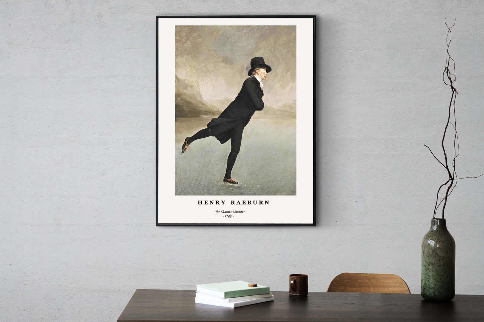 Henry Raeburn - The Skating Minister Poster - Hakyarts