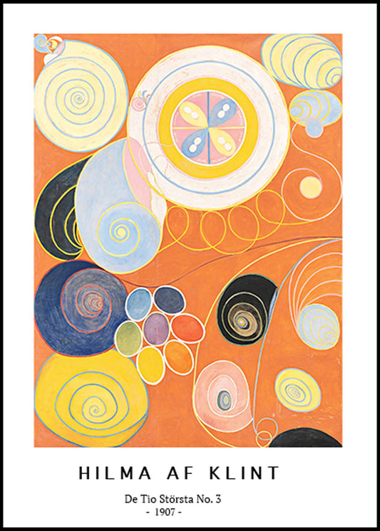 Hilma af Klint  - De Tio Största Poster - Hakyarts