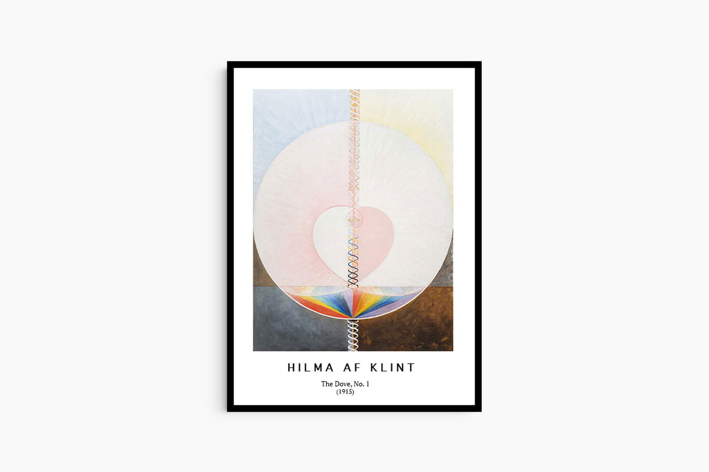 Hilma af Klint - The Dove No.1 Poster - Hakyarts