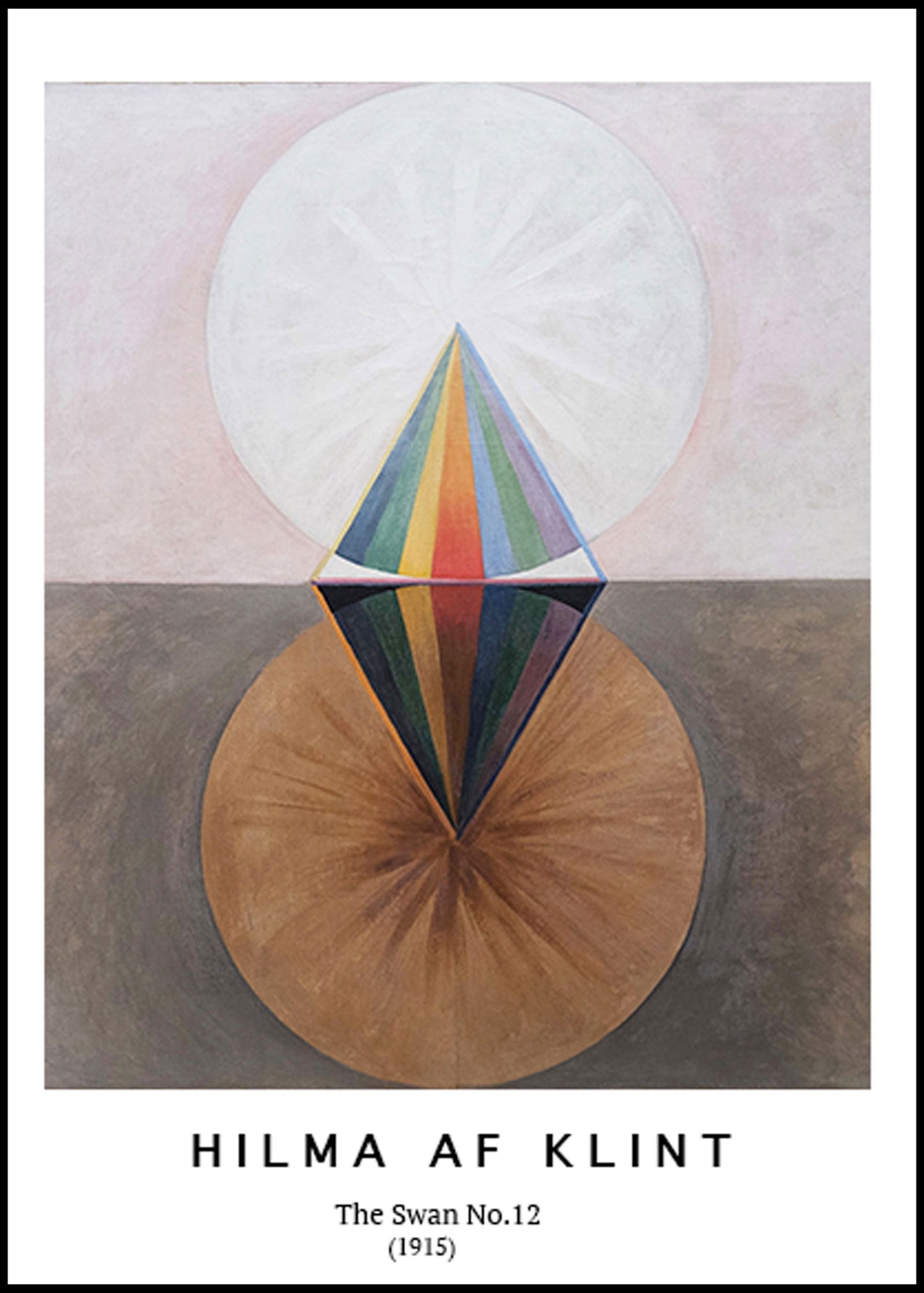 Hilma af Klint - The Swan No. 12 Poster - Hakyarts