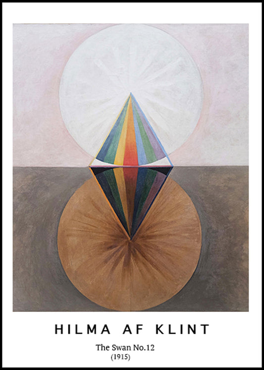 Hilma af Klint - The Swan No. 12 Poster - Hakyarts