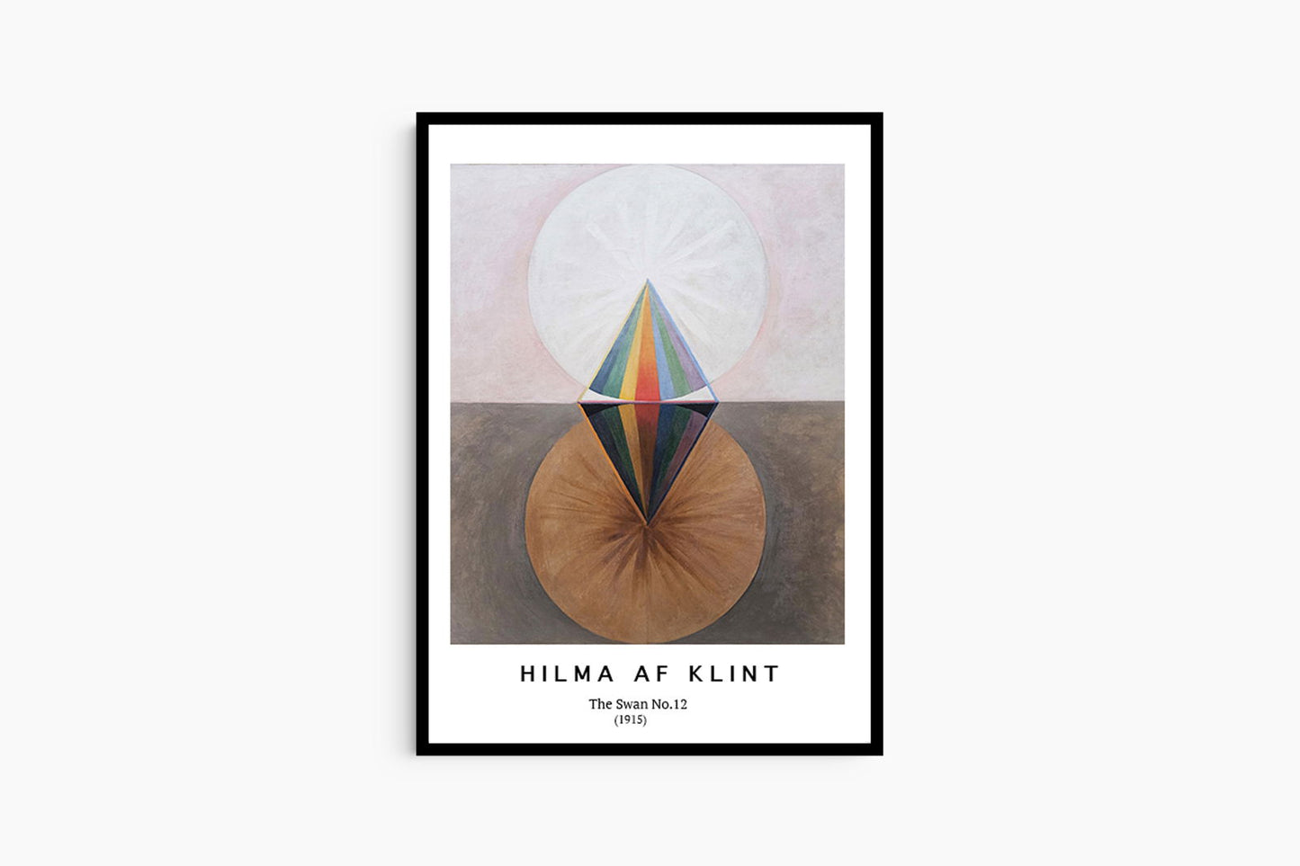 Hilma af Klint - The Swan No. 12 Poster - Hakyarts