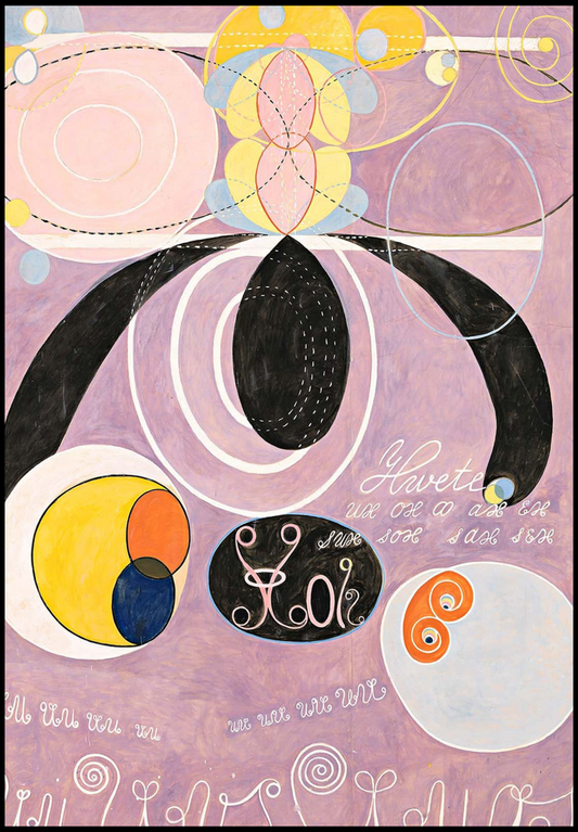 Hilma af Klint - The Ten Largest No. 6 - Hakyarts