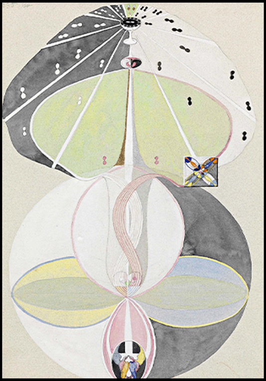 Hilma af Klint - Tree of Knowledge No. 5 - Hakyarts