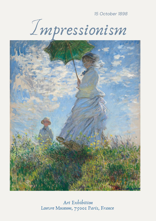 Impressionism Art Exhibition Poster - Hakyarts