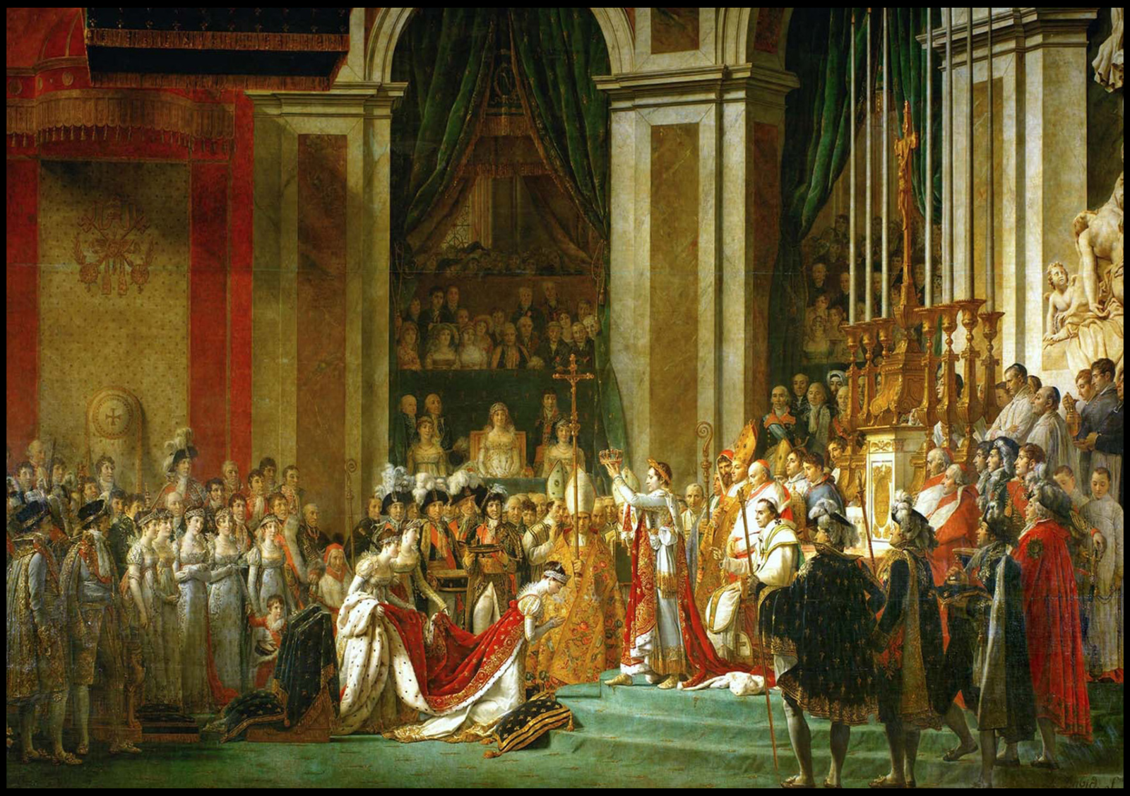 Jacques-Louis David - The Coronation of Napoleon - Hakyarts