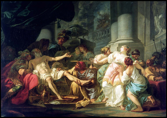 Jacques-Louis David - The Death Of Seneca - Hakyarts