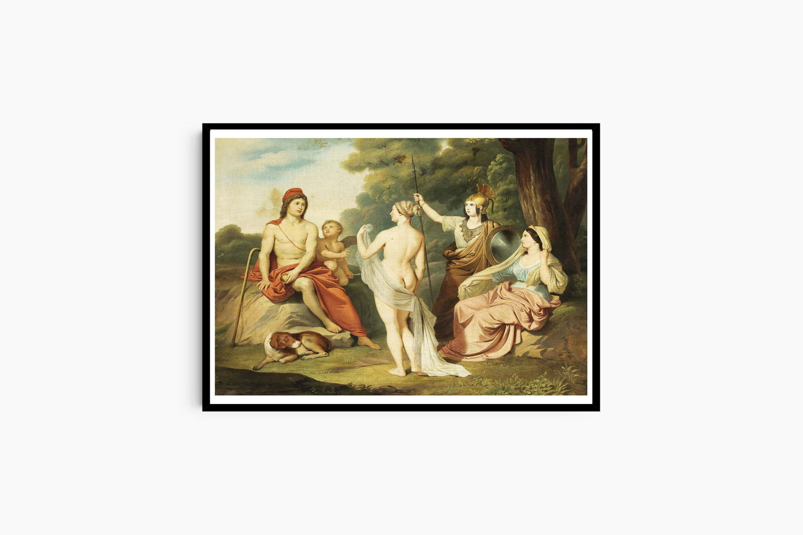 Jacques-Louis David - The Judgment of Paris - Hakyarts