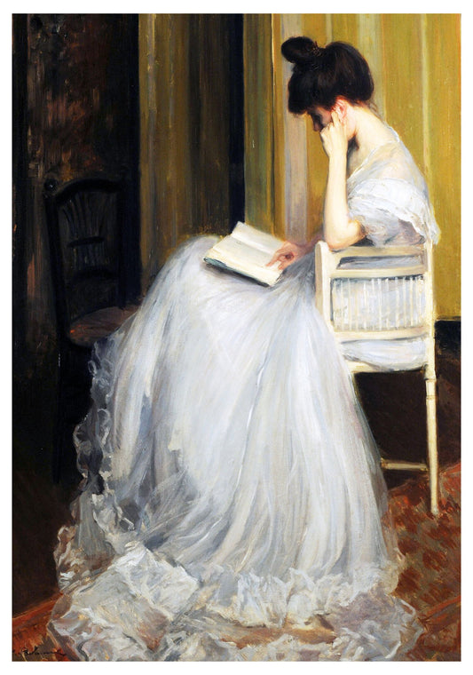 Jacques Émile Blanche - Mujer Leyendo - Hakyarts