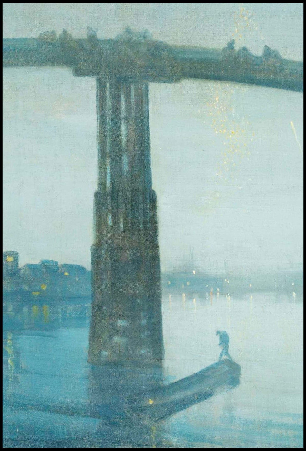 James McNeill Whistler - Nocturne in Blue and Gold: Old Battersea Bridge - Hakyarts