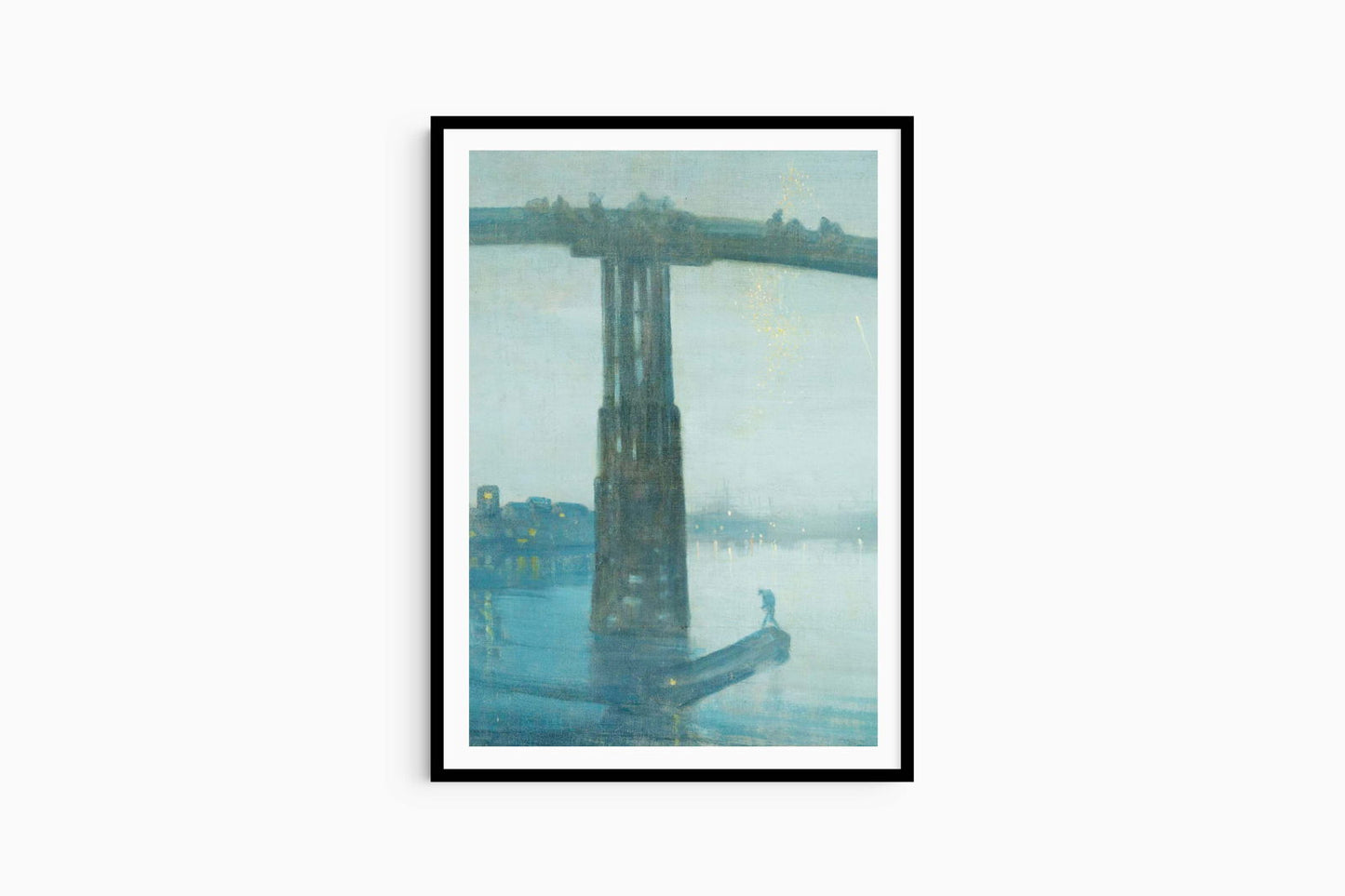 James McNeill Whistler - Nocturne in Blue and Gold: Old Battersea Bridge - Hakyarts