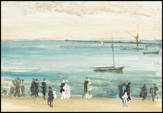 James McNeill Whistler - Southend Pier - Hakyarts