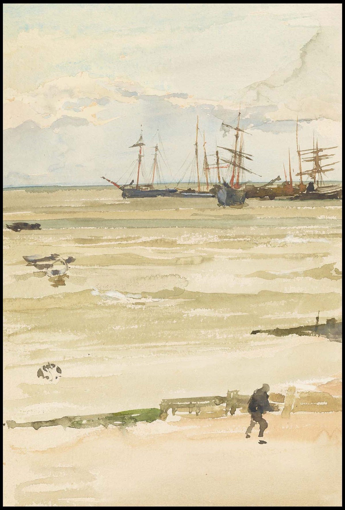 James McNeill Whistler - The Anchorage - Hakyarts