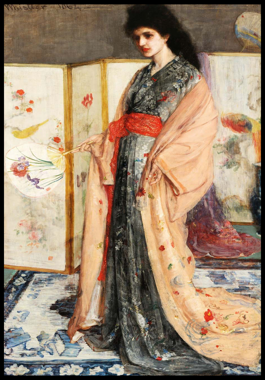 James McNeill Whistler - The Princess from the Land of Porcelain - Hakyarts