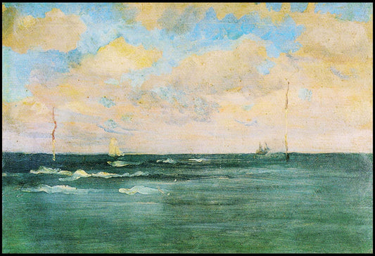 James McNeill Whistler - Violet and Silver - The Deep Sea - Hakyarts