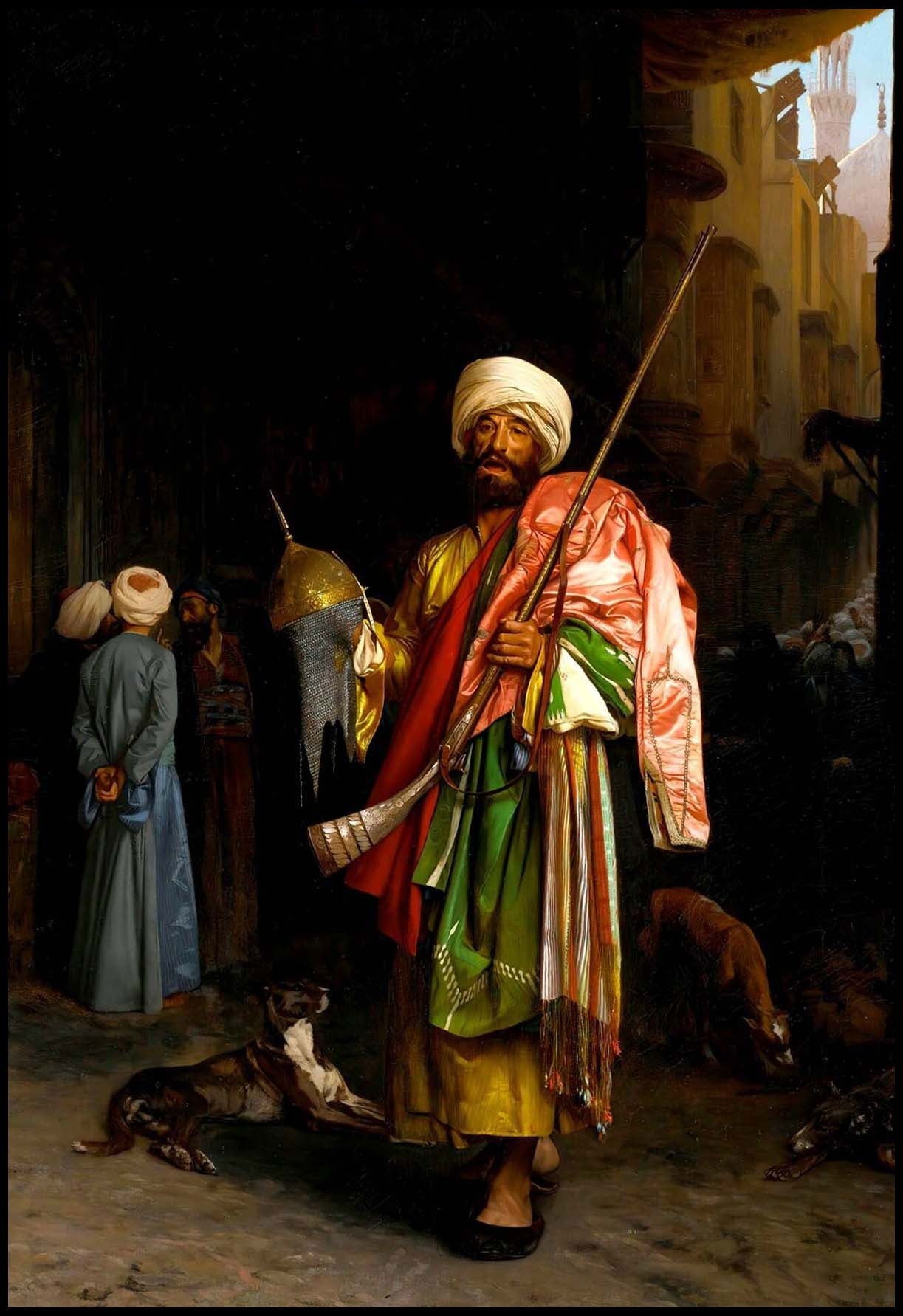 Jean-Léon Gérôme - Marchand Ambulant Au Caire - Hakyarts