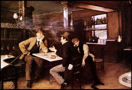 Jean Béraud  - Au Bistro - Hakyarts