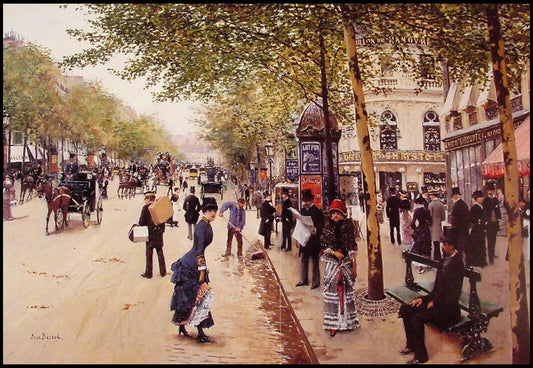 Jean Béraud  - Boulevard des Capucines - Hakyarts