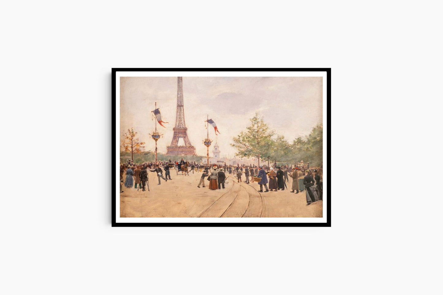 Jean Béraud  - Entrée de l'Exposition Universelle de 1889 - Hakyarts