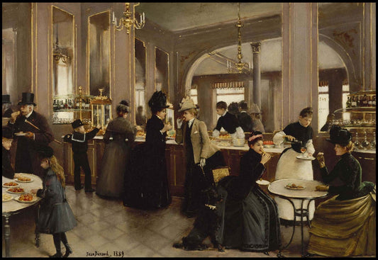 Jean Béraud  - La Pâtisserie Gloppe - Hakyarts