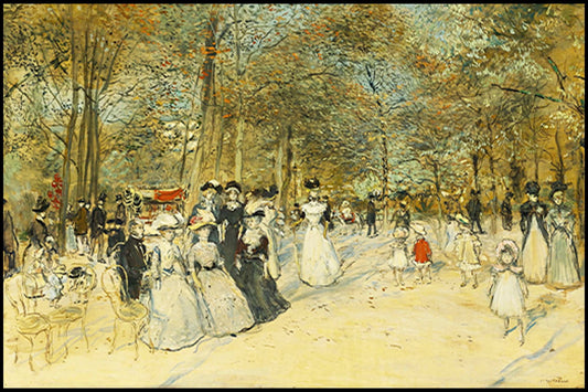 Jean Francois Raffaelli - Les Champs-Élysées - Hakyarts