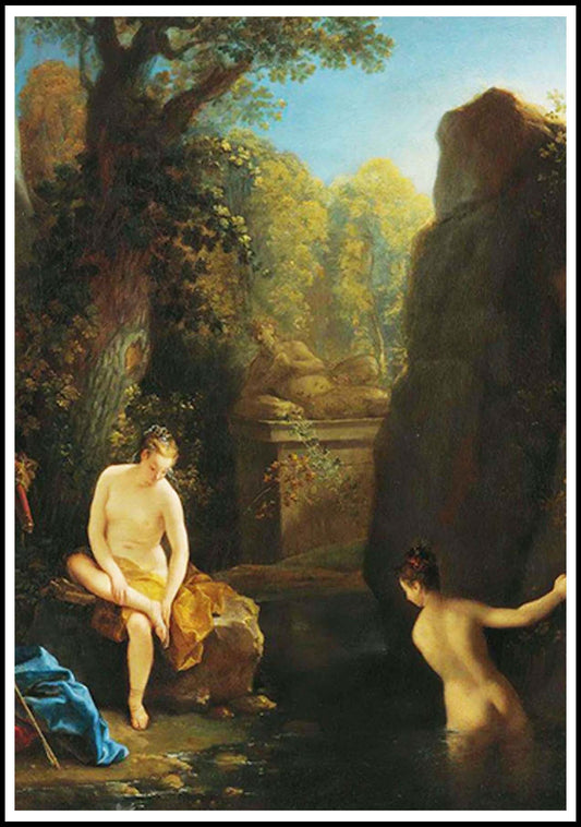 Jean Raoux - Diana and a Nymph bathing - Hakyarts