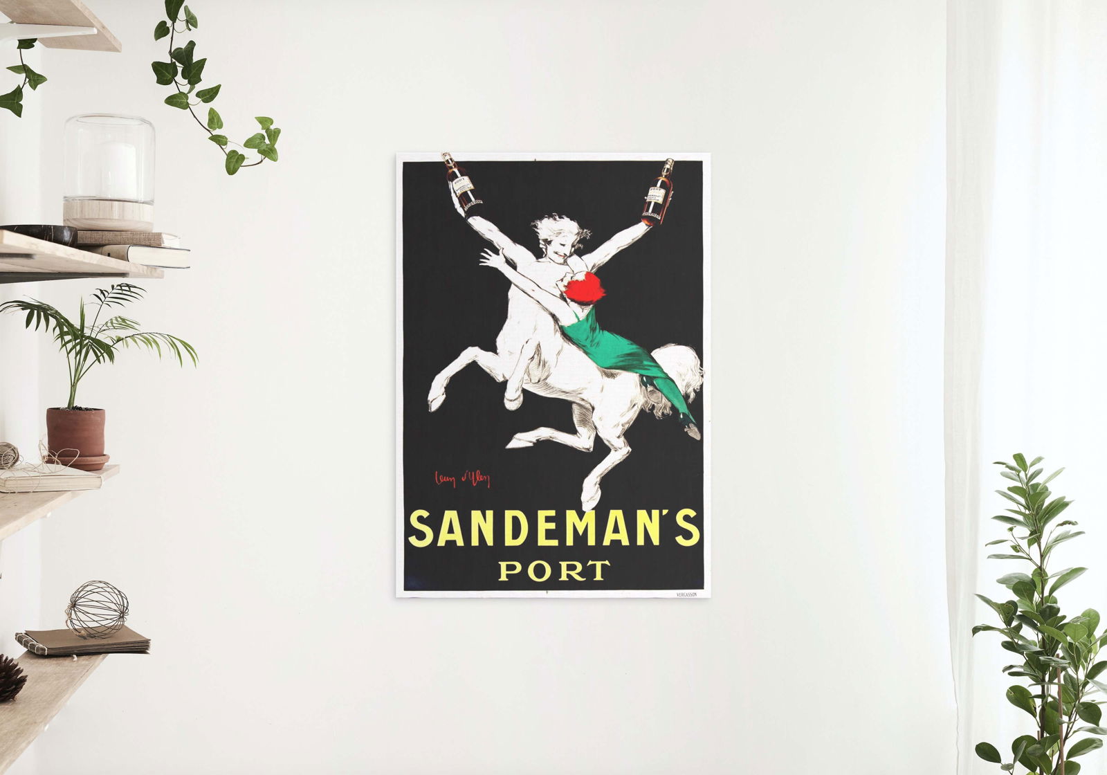 Jean d'Ylen - Sandeman’s Port Poster - Hakyarts