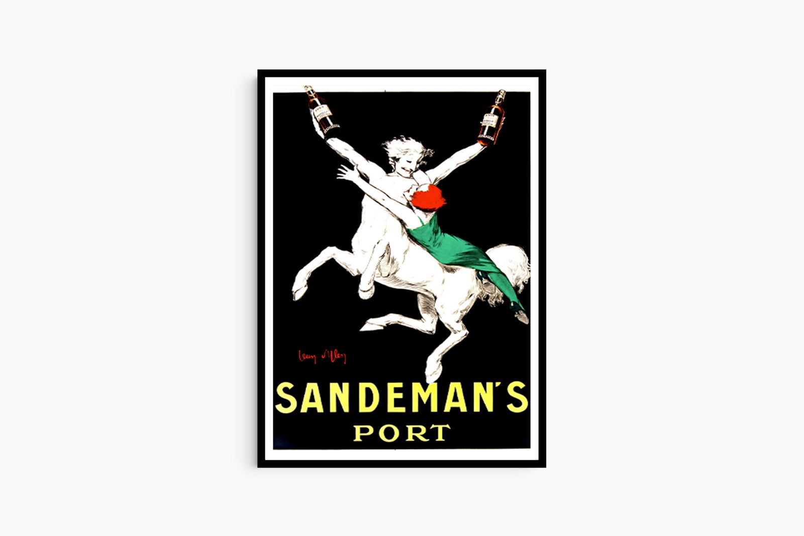 Jean d'Ylen - Sandeman’s Port Poster - Hakyarts