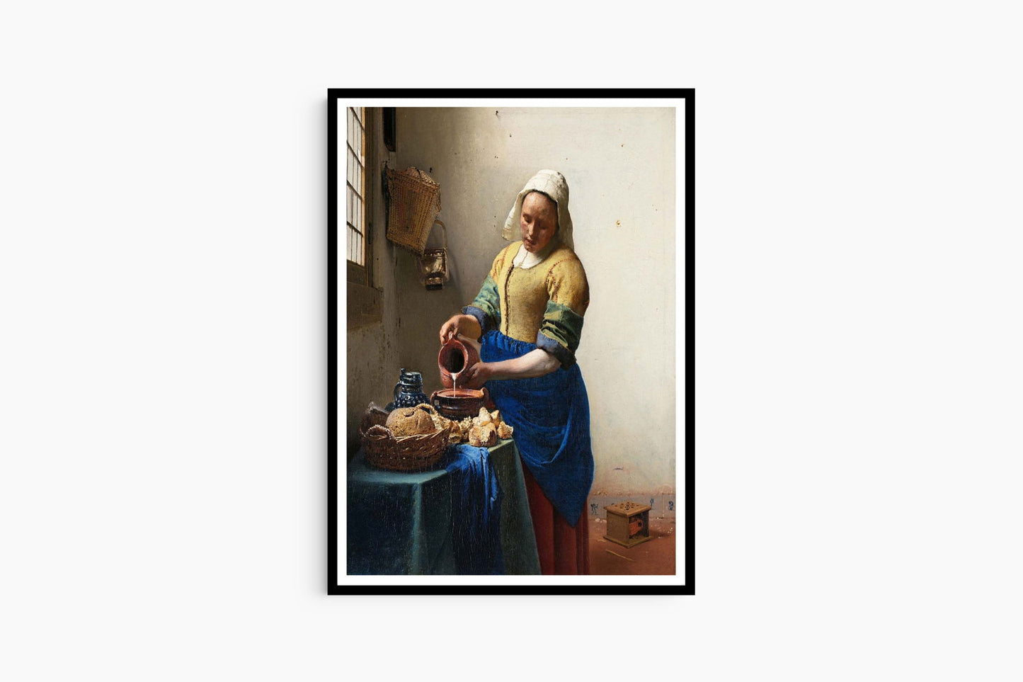 Johannes Vermeer - The Milkmaid - Hakyarts