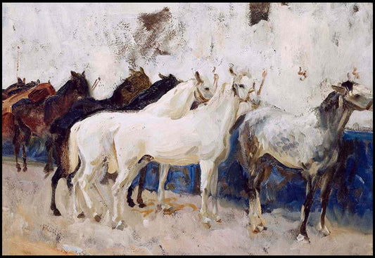 John Singer Sargent - Horses at Palma - Hakyarts