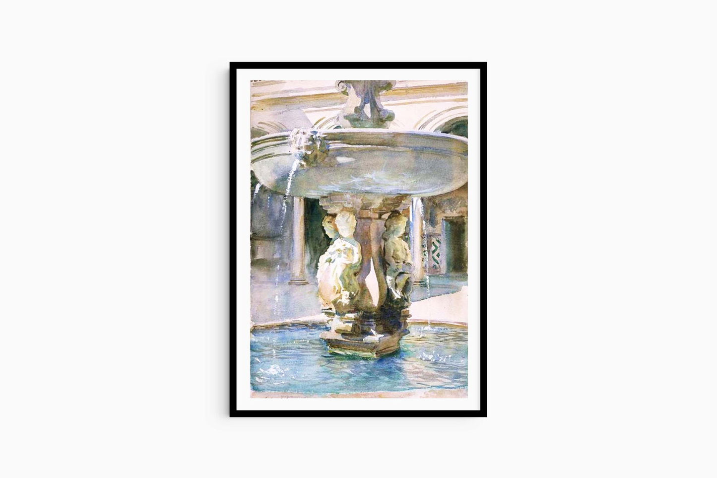 John Singer Sargent - Spanish Fountain - Hakyarts