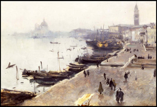 John Singer Sargent - Venice in Grey Weather - Hakyarts