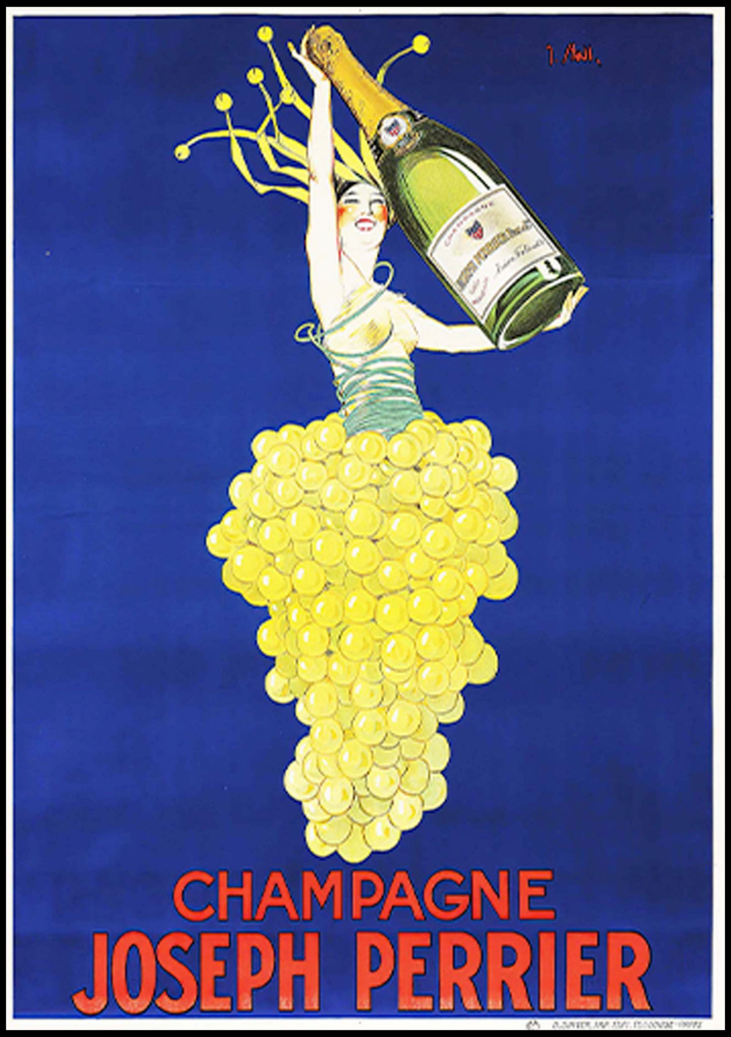 Joseph Perrier Champagne Poster - Hakyarts