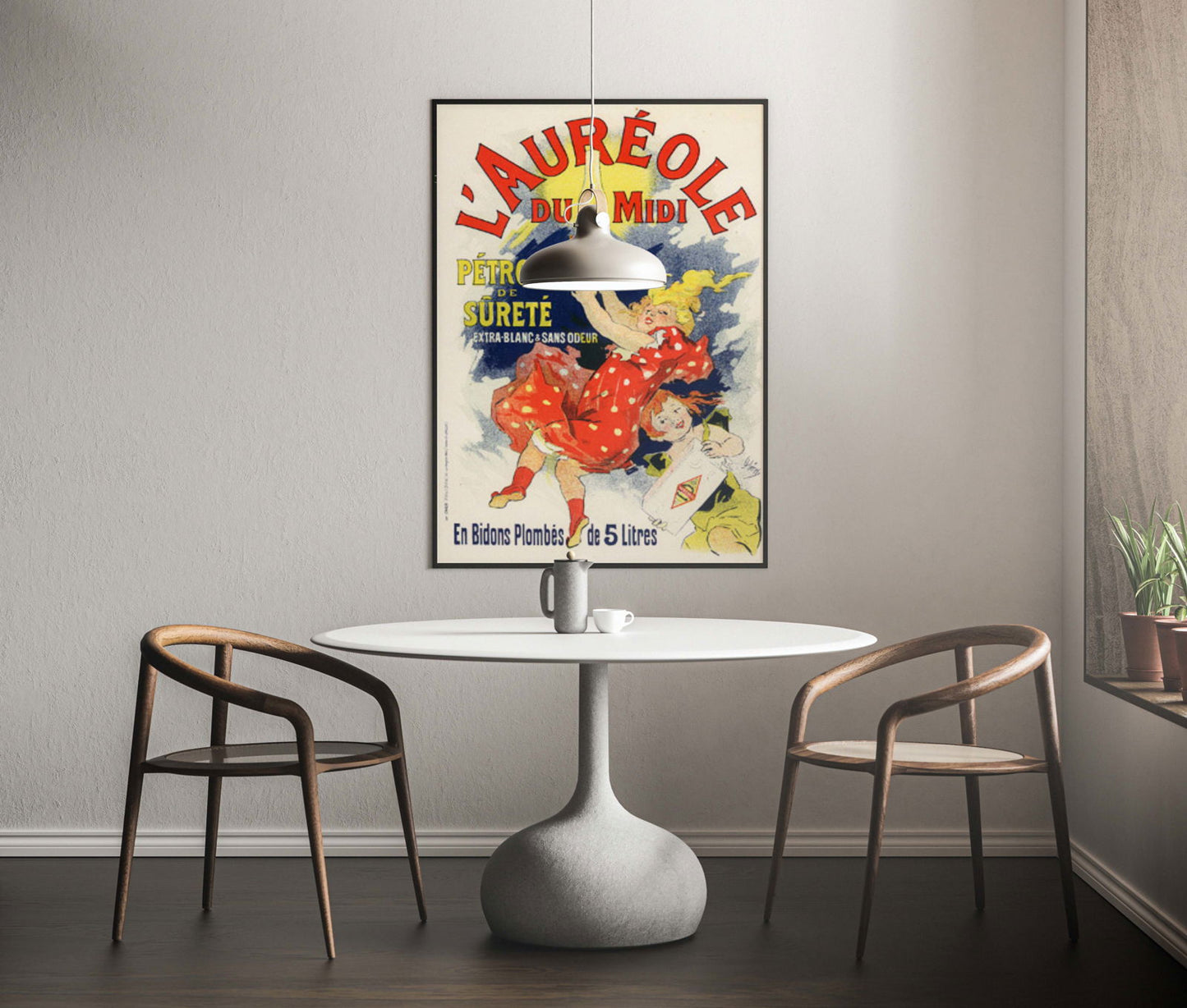 Jules Chéret - L´Auréole du Midi Poster - Hakyarts