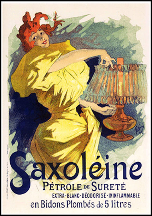 Jules Chéret - Saxoléine Poster - Hakyarts