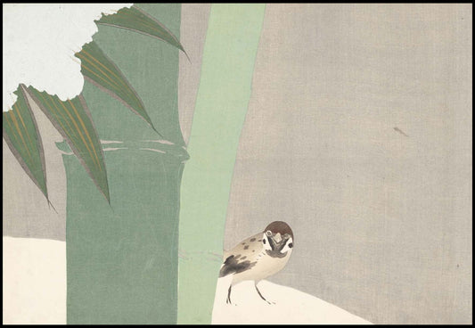 Kamisaka Sekka - Bamboo in Snow 'Secchuchiku' - Hakyarts