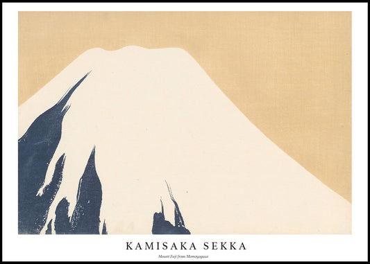 Kamisaka Sekka - Mount Fuji from Momoyogusa Poster - Hakyarts