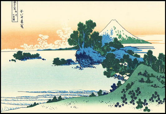 Katsushika Hokusai - Shichiri beach in Sagami Province - Hakyarts