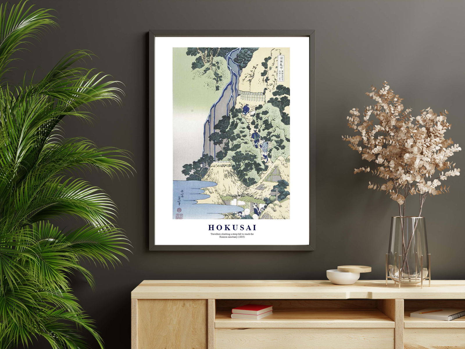 Katsushika Hokusai - Travellers Poster - Hakyarts