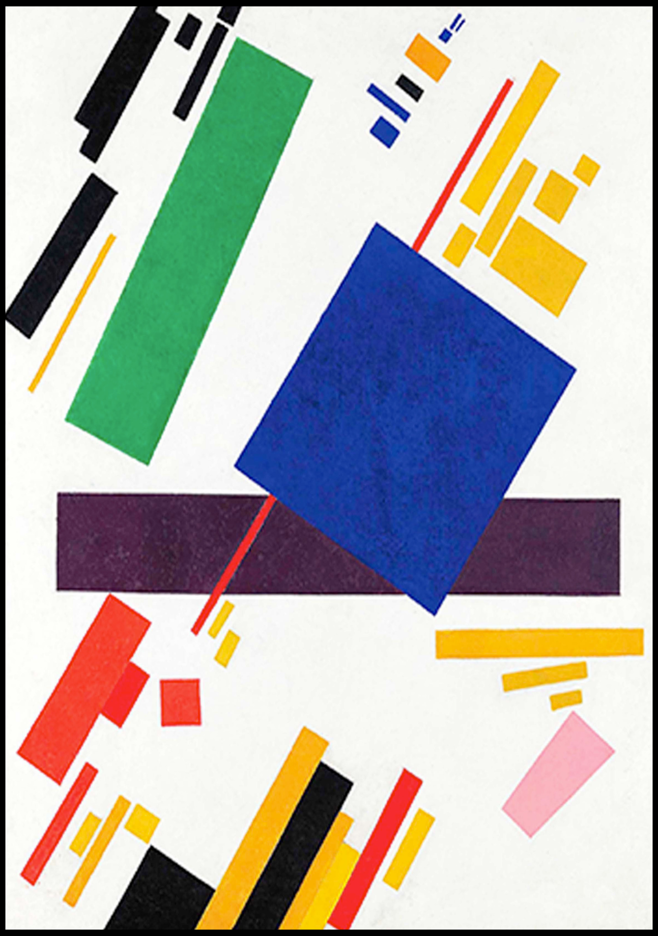 Kazimir Malevich - Suprematist Composition - Hakyarts