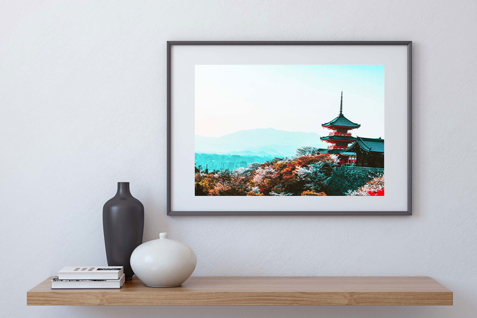 Kyoto in Summer Poster - Hakyarts