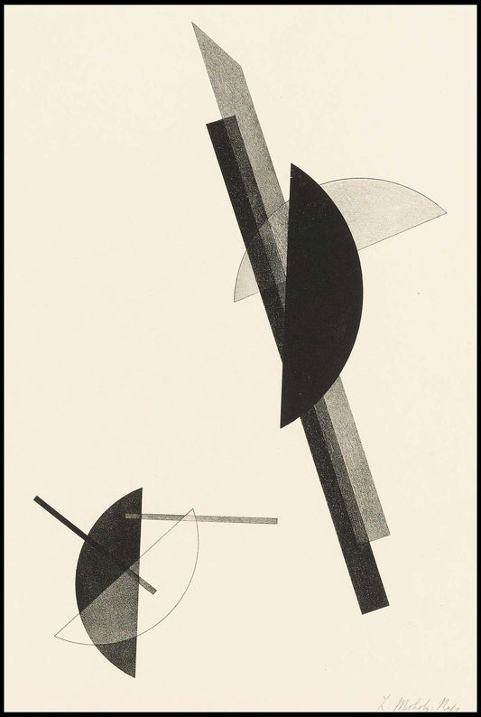 László Moholy-Nagy - Komposition 'One Plate' - Hakyarts