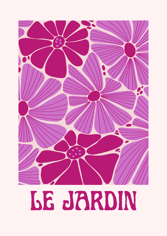 Le Jardin Poster - Hakyarts