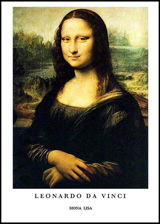 Leonardo da Vinci - Mona Lisa Poster - Hakyarts