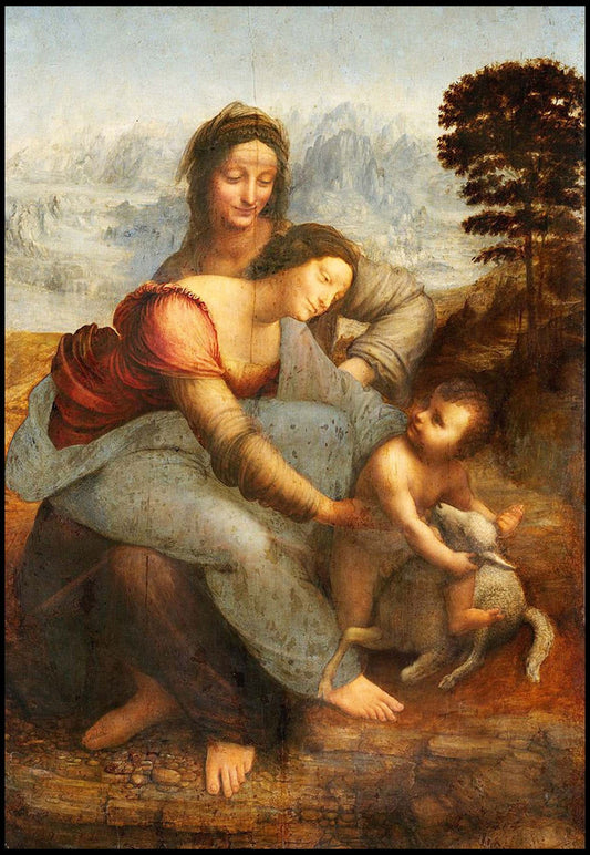 Leonardo da Vinci - The Virgin and Child with Saint Anne - Hakyarts